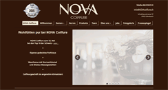 Desktop Screenshot of novacoiffure.ch